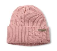 Columbia Bonnet Agate Pass en tricot torsadé pour femme Gomme rose Taille unique EU