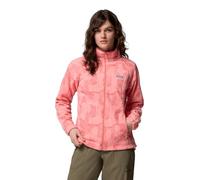 Columbia Femme Benton Springs Printed Full Veste Polaire Entièrement Zippée, Alpenglow Flowfalls, XL EU