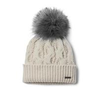 Columbia Femme Boundless Days Cable Knit Pom Beanie Bonnet, Dark Stone, S EU