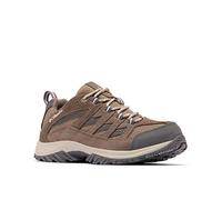 Columbia Femme Crestwood Chaussure de Marche, Pebble, Oxygen, 36.5 EU