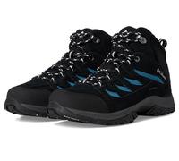 Columbia Femme Crestwood Mid Waterproof Botte de randonnée, Lucarne Noire, 34.5 EU Large