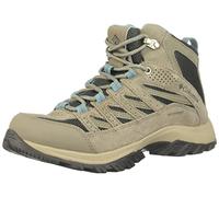 Columbia Femme Discontinued Crestwood Mid Waterproof Chaussure de randonnée, Bouilloire Gris foncé, 42 EU