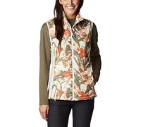 COLUMBIA Powder Pass™ Vest - Femme - Beige / Vert / Rouge - taille S- modèle 2023