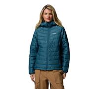 Veste à capuche Columbia Powder Lite II bleu sarcelle femme - M