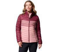 Columbia Femme Powder Pass Jacket Doudoune, Gomme Rose, Figue, Vin Riche, XS EU