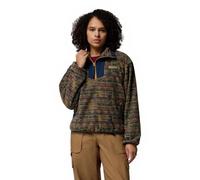 Columbia Femme Sequoia Grove Printed Half Zip Pull en Polaire, Horizons Vert Pierre, L EU