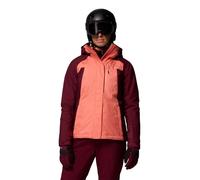 Columbia Femme Snowy Summit Insulated Jacket Veste De Ski, Alpenglow, Teinture Croisée Vin Riche, L EU