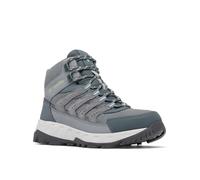 Columbia Femme Strata Trail Mid Waterproof Chaussure de randonnée, Feuille de Sauge en Acier Gris Titane, 42 EU