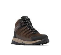 Columbia Femme STRATA Trail Mid WP Bottes de Trekking et de randonnée mi-Hautes, Cordovan, Granite Purple, 41.5 EU