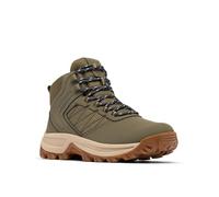 Columbia Femme Transverse Hike WP Wide Bottes de Trekking et de randonnée mi-Hautes, Miel Brut Vert Pierre, 40.5 EU