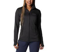 Columbia Femme W Park View Grid Fleece Full Veste Polaire Entièrement Zippé, Black heather, L EU