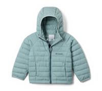 Columbia Fille Powder Lite 2 Hooded Jacket Doudoune À Capuche, Bleu Écrasé, 140 EU