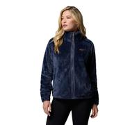 Columbia Fire Side 2 Veste polaire sherpa à fermeture éclair intégrale pour femme, nocturne, taille M