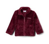 Columbia Fire Side Sherpa Fermeture éclair intégrale en polaire Sherpa pour jeunes filles, vin riche, taille S