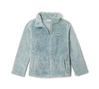 Columbia Fire Side Sherpa Full Zip, Couche extérieure en polypolaire, Tissu à motifs de losanges, Poches pour les mains, Poignets confortables, Ourlet élastique - Youth Girls