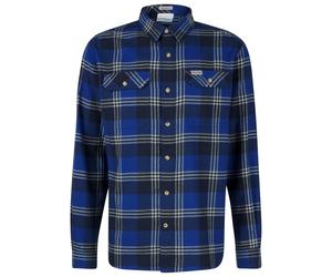 Columbia - Flare Gun Stretch Flannel - Chemise - M - mountain blue / trail's edge plaid