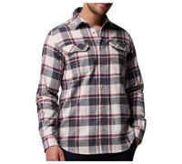 COLUMBIA Flare Gun Stretch Flannel - Homme - Gris / Rouge / Blanc - taille S- modèle 2026