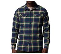 Columbia - Flare Gun Stretch Flannel - Chemise - XL - collegiate navy / two lane tartan