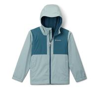 Columbia Garçon Rainy Trails 2 Fleece Lined Jacket Veste De Pluie Imperméable, Bleu Écrasé, Everblue Flammé, 116 EU