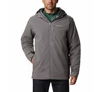 Columbia Gate Racer Softshell, Veste Coupe Vent Softshell Homme, City Grey, Taille S