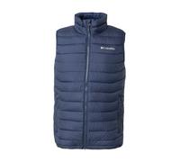 COLUMBIA Gilet de sport 'Powder Lite II' bleu marine / blanc, Taille L