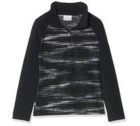 Columbia Glacial II Fleece Print Half Zip Veste Fille, Black Diamond, FR : XXS (Taille Fabricant : XXS)