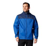 Columbia Glennaker Lake II Veste de Pluie pour Homme, Bleu Montagne/Bleu Marine, Taille M