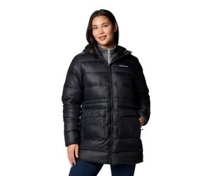 Columbia Harmony Falls Mid Down Jacket, réfléchissant, hydrofuge, duvet certifié RDS, pouvoir gonflant de 650, capuchon réglable, poches à fermeture à glissière, poignets élastiques - Femmes