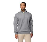 Columbia Hart Mountain II Pull mi-zippé pour homme, Gris foncé, XL longue