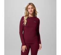 Columbia - Haut à manches longues Midweight Stretch - Rouge - Taille L - Femme