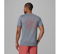 Columbia Parsons Point™ Back Graphic Short Sleeve T-shirt Gris XL Homme