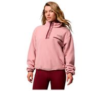 Columbia - Polaire demi-pressionnée - Helvetia II Cropped Half Snap Fleece Eraser Pink Fig Rich Wine pour Femme - Taille M - Rose Rose M