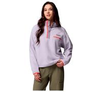 Columbia - Helvetia II Cropped Half Snap Fleece Lavender Pearl Shale Purple Zing - S - Polaire