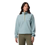 Columbia - Helvetia II Cropped Half Snap Fleece - Polaire femme Crushed Blue / Safari / Marine Light - S