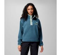 Columbia - Helvetia II Cropped Half Snap Fleece - Polaire femme Everblue / Crushed Blue / Citron Haze - S
