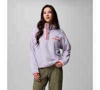 Columbia - Helvetia II Cropped Half Snap Fleece - Polaire femme Lavender Pearl / Shale Purple / Zing - L