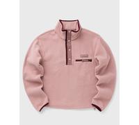Columbia - Polaire demi-pressionnée - Helvetia II Cropped Half Snap Fleece Eraser Pink Fig Rich Wine pour Femme - Taille M - Rose Rose M
