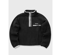 Polaire femmes Columbia HELVETIA II CROPPED HALF SNAP FLEECE Noir EU M