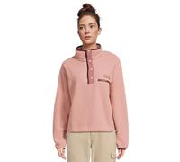 Columbia - Polaire demi-pressionnée - Helvetia II Cropped Half Snap Fleece Eraser Pink Fig Rich Wine pour Femme - Taille S - Rose Rose S