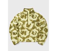 Columbia Helvetia II Printed Crop women Fleece Jackets|Half-Zips yellow taille: M