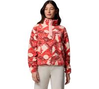 Columbia Polaire Helvetia II Printed Cropped Half Snap - Imprimé - Femme S Orange