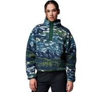 COLUMBIA Helvetia Ii Printed Cropped Half Snap - Femme - Vert / Bleu - taille L- modèle 2026