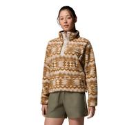 Columbia - Helvetia II Printed Cropped Half Snap - Polaire femme Delta / Retrotree - S