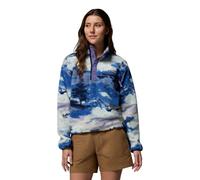 Columbia - Helvetia II Printed Cropped Half Snap - Polaire femme Nocturnal / Dreaming - S