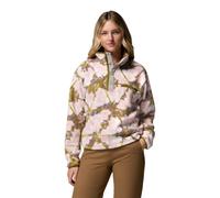 Columbia - Helvetia II Printed Cropped Half Snap - Polaire femme Pink Agate / Florascope - XL