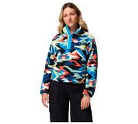 Columbia - Helvetia II Printed Cropped Half Snap W Compass Blue - S - Polaire