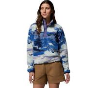Columbia - Helvetia II Printed Cropped Half Snap - Polaire femme Nocturnal / Dreaming - M