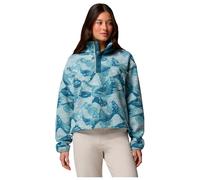 Columbia - Helvetia II Printed Cropped Half Snap W Marine Light Sunscape - M - Polaire