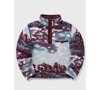 Columbia - Polaire imprimée demi-pressionnée - Helvetia II Printed Cropped Half Snap Rich Wine Sisters Rich Wine pour Femme - Taille XS - Bordeaux Bordeaux XS