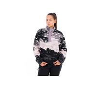 Columbia - Polaire imprimée demi-pressionnée - Helvetia II Printed Cropped Half Snap Shale Purple Sisters pour Femme - Taille M - Rose Rose M